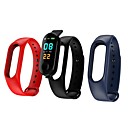 hesapli Akıllı Saatler-KUPENG M3 Akıllı Bilezik Android iOS Bluetooth Sporlar Su Ge&amp;ccedil;irmez Kalp Ritmi Monit&amp;ouml;r&amp;uuml; Kan Basıncı &amp;Ouml;l&amp;ccedil;&amp;uuml;m&amp;uuml; Pedometre Arama Hatırlatıcı Aktivite Takip&amp;ccedil;isi Uyku Takip Edici Hareketsiz Hatırlatma