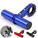 baratos Cartões Micro SD/TF-Extensor De Guid&amp;atilde;o Para Bicicleta Suporte Para Lanterna de Bicicleta Ajust&amp;aacute;vel Leve El&amp;aacute;stico para Bicicleta de Estrada Bicicleta De Montanha Ciclismo de Lazer Aluminum Alloy Preto Azul Vermelho