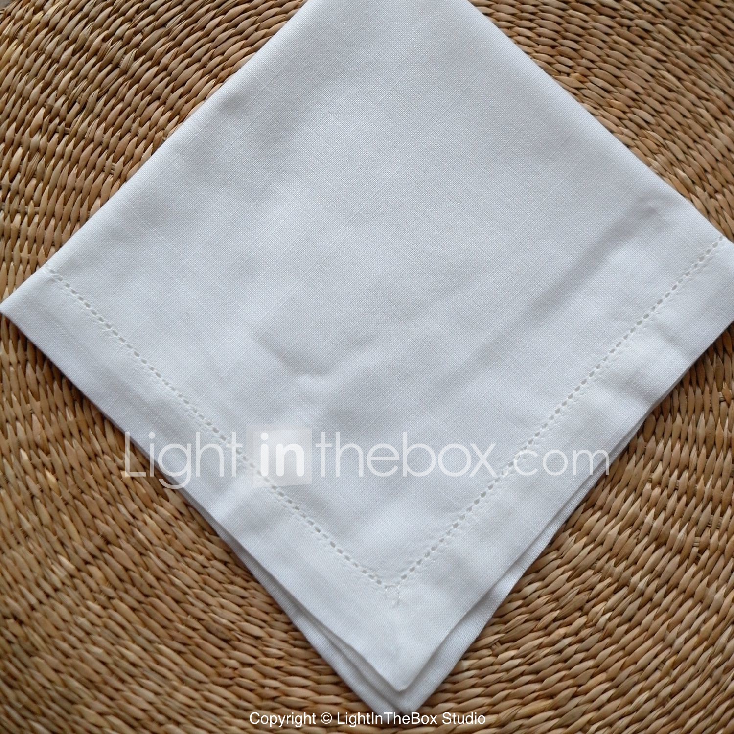 Bulk Monogrammed Wedding Napkins Embroidered Cloth Napkins