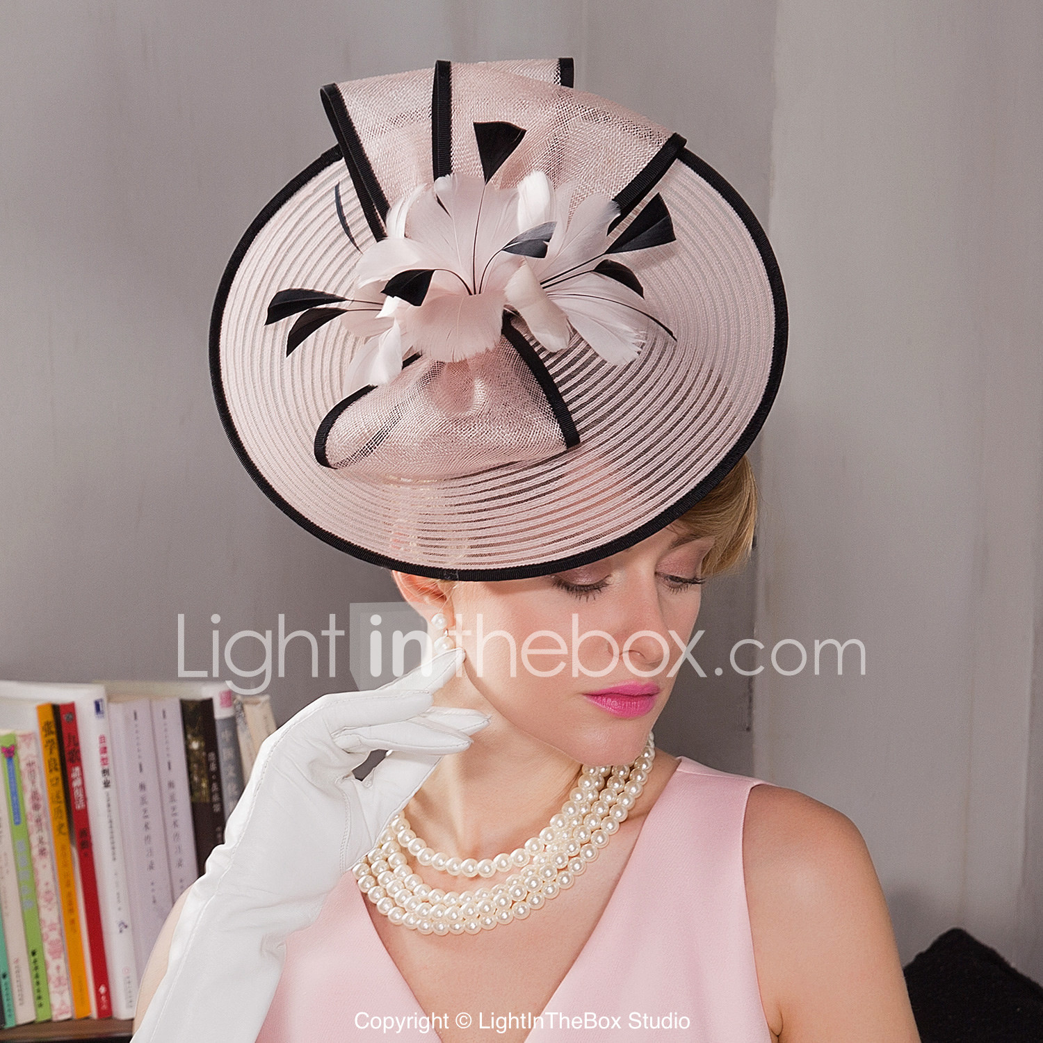 Feather Kentucky Derby Hat Fascinators Hats With Fl 1pc Feather Kentucky Derby Hat Fascinators Hats With Fl 1pc Wedding Special Occasion