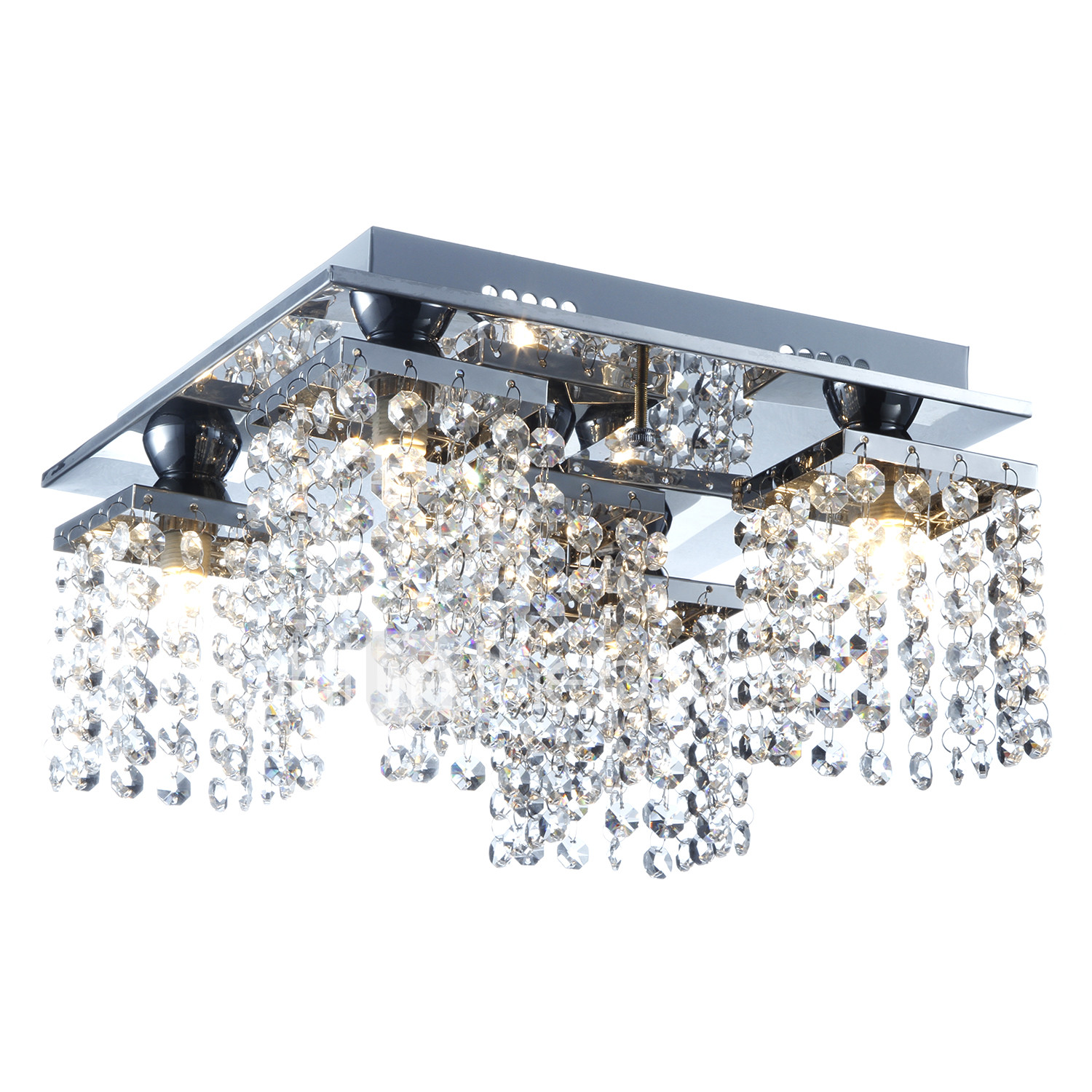 Lightinthebox 5 Light Crystal Flush Mount Ambient Photo By Supplier