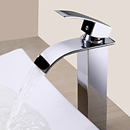 Sprinkle® Sink Faucets  ,  Contemporary  with  Chrome Single Handle One Hole  ,  Feature  for Waterfall