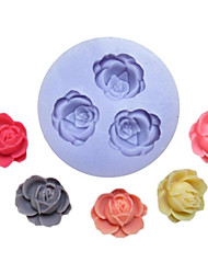 abordables -1pc Silicona día de San Valentín Manualidades Pastel Tarta Chocolate Molde para hornear Herramientas para hornear