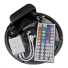 5m RGB Strip Lights Light Sets Flexible LED Light Strips LEDs RGB Remote Control / RC Cuttable Dimmable Color-Changing Self-adhesive 5m RGB Strip Lights Light Sets Flexible LED Light Strips LEDs RGB Remote Control / RC Cuttable Dimmable Color-Changing Self-adhesive