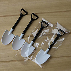 Utensílios de cozinha Plásticos Pás / Colher de Sobremesa / Novidades Para Gelado 100pcs Utensílios de cozinha Plásticos Pás / Colher de Sobremesa / Novidades Para Gelado 100pcs