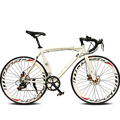 Road Bike Cycling 14 Speed 26 Inch/700CC 50mm Men's Women‘s Unisex Adult SHIMANO TX30 Double Disc Brake Ordinary Monocoque