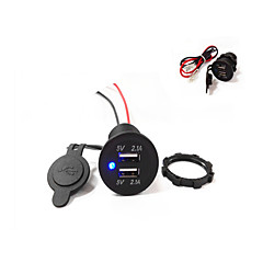dual usb billader 5v 4.2a høy kvalitet! vanntett! dual usb billader 5v 4.2a høy kvalitet! vanntett!