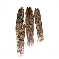 Senegal 100% kanekalon haar Extentions van mensenhaar Twist Vlechten haar Vlechten Dagelijks Senegal 100% kanekalon haar Extentions van mensenhaar Twist Vlechten haar Vlechten Dagelijks