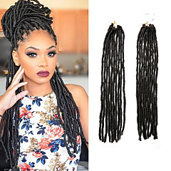 Braiding Hair Crochet Dreadlocks / Faux Locs 100% kanekalon hair / Kanekalon 20 roots / pack Hair Braids Dreadlock Extensions / Dreads Locs / Crochet Faux Dreads Braiding Hair Crochet Dreadlocks / Faux Locs 100% kanekalon hair / Kanekalon 20 roots / pack Hair Braids Dreadlock Extensions / Dreads Locs / Crochet Faux Dreads