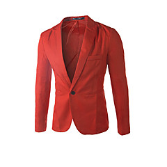 Herrn - Solide Übergrössen Blazer Schlank Herrn - Solide Übergrössen Blazer Schlank