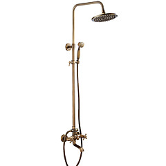 Shower Faucet - Antique Antique Brass Tub And Shower Ceramic Valve Shower Faucet - Antique Antique Brass Tub And Shower Ceramic Valve