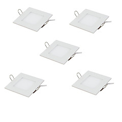 5 pezzi 3 W 15 Perline LED Facile da installare A incasso Luci a sospensione Luci a pannello Bianco caldo Luce fredda 85-265 V Commerciale Casa / ufficio Cameretta dei bambini / RoHs / CE 5 pezzi 3 W 15 Perline LED Facile da installare A incasso Luci a sospensione Luci a pannello Bianco caldo Luce fredda 85-265 V Commerciale Casa / ufficio Cameretta dei bambini / RoHs / CE