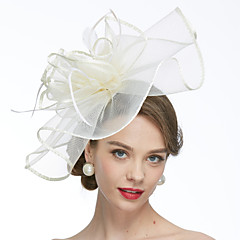 Net fascinators / Hatte / Birdcage slør med 1 Bryllup / Speciel Lejlighed Medaljon Net fascinators / Hatte / Birdcage slør med 1 Bryllup / Speciel Lejlighed Medaljon