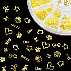new 3d gold metal nail art sticker design tiny slice diy nail accessories new 3d gold metal nail art sticker design tiny slice diy nail accessories
