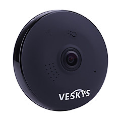 veskys® 960p 360 stupnjeva objektiva s fisheusom bežični IP kamera pametna kuća 1.3mp kućna sigurnost wifi panoramska kamera veskys® 960p 360 stupnjeva objektiva s fisheusom bežični IP kamera pametna kuća 1.3mp kućna sigurnost wifi panoramska kamera