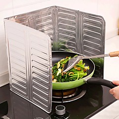 cozinha de folha de alumínio cozinha frigideira óleo splash anti splatter shield shield cozinha de folha de alumínio cozinha frigideira óleo splash anti splatter shield shield