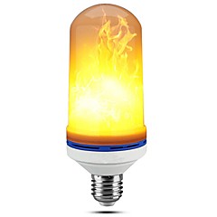1 szt. 5 W 150 lm E27 Żarówki LED kukurydza 99 Koraliki LED SMD 2835 Przygaszanie / Dekoracyjna / Płomienne migotanie Ciepła biel 85-265 V / RoHs 1 szt. 5 W 150 lm E27 Żarówki LED kukurydza 99 Koraliki LED SMD 2835 Przygaszanie / Dekoracyjna / Płomienne migotanie Ciepła biel 85-265 V / RoHs