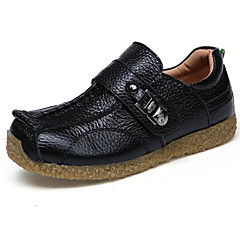 Dla chłopców Buty Skórzany Zima Jesień Comfort Mokasyny i pantofle Spacery Klamra na Casual Black Yellow Niebieski Dla chłopców Buty Skórzany Zima Jesień Comfort Mokasyny i pantofle Spacery Klamra na Casual Black Yellow Niebieski