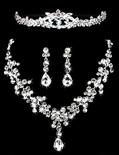 Wedding Accessories Online For 2018 Women S Rhinestone Alloy Wedding Special Occasion Anniversary Birthday Engagement Gift Earrings Necklaces Tiaras Costume Jewelry