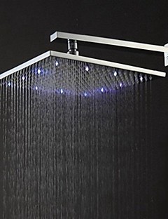 Led Shower Heads Online For 2018 Led Shower Heads Contemporary Rain Brushed Feature Rainfall Head
