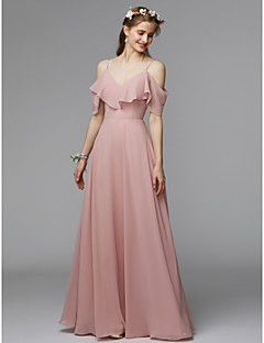 Charmeuse Bridesmaid Dresses Search Lightinthebox A Line Spaghetti Strap Floor Length Chiffon Charmeuse Bridesmaid Dress With Ruffles By Lan Ting Bride Open Back
