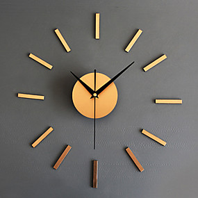 Diy Wall Clocks Online For 2019 Wall Clock Modern Contemporary Retro Acrylic Gl Metal Round Indoor Outdoor