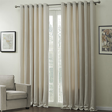 Two panels curtain modern , embossed living room polyester ...