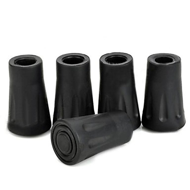 Protective Plastic Trekking Pole Tip Caps Black 5 PCS 1578140 2018 – $4.99