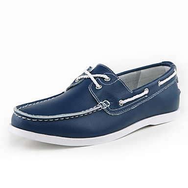 Men's Shoes Leather Office & Career / Casual / Party & Evening Boat ...