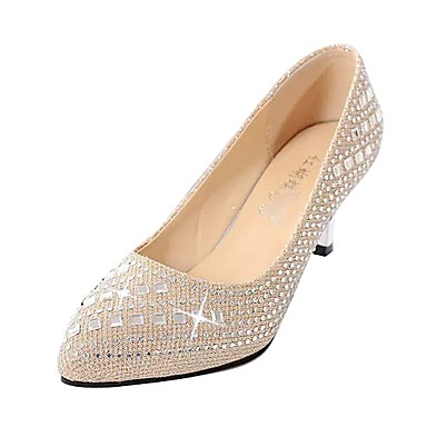 Women's Shoes Leatherette Spring / Summer Stiletto Heel Black / Silver / Gold / Party & Evening Women's Shoes Leatherette Spring / Summer Stiletto Heel Black / Silver / Gold / Party & Evening