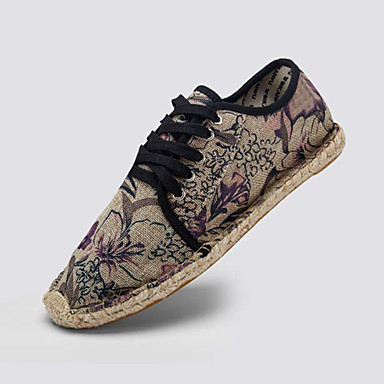 Men's Shoes Linen Summer Espadrilles Flats Black Men's Shoes Linen Summer Espadrilles Flats Black