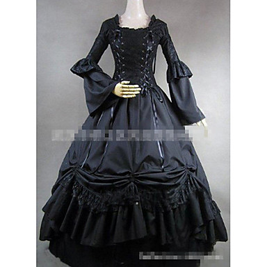 Gothic Lolita Elegant Vintage Inspired Dress Women's Girls' Japanese ...