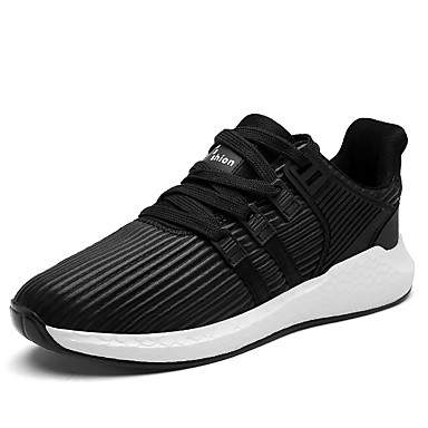 Men's Shoes Tulle Fall / Winter Comfort Sneakers Basketball Shoes Black / Gray Men's Shoes Tulle Fall / Winter Comfort Sneakers Basketball Shoes Black / Gray