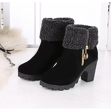 Mujer Zapatos Goma Tejido Otoño Invierno Botas de Moda Mujer Zapatos Goma Tejido Otoño Invierno Botas de Moda