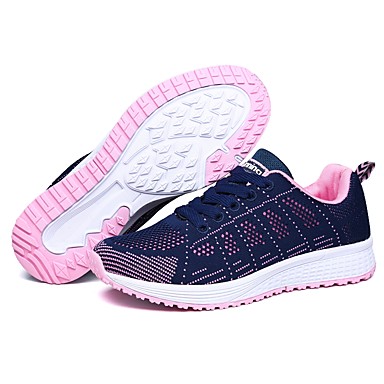 Women's Shoes Knit / Breathable Mesh Spring / Fall Comfort / Light Soles Athletic Shoes Running Shoes Low Heel Round Toe Black / Gray / Women's Shoes Knit / Breathable Mesh Spring / Fall Comfort / Light Soles Athletic Shoes Running Shoes Low Heel Round Toe Black / Gray /