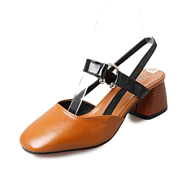 Women's Shoes PU(Polyurethane) Fall Comfort Flats Flat Heel Pointed Toe Bowknot Beige / Brown Women's Shoes PU(Polyurethane) Fall Comfort Flats Flat Heel Pointed Toe Bowknot Beige / Brown