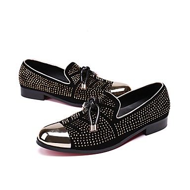 Men's Shoes Nubuck leather Spring / Fall Novelty / Formal Shoes Oxfords Walking Shoes Black / Novelty Shoes Men's Shoes Nubuck leather Spring / Fall Novelty / Formal Shoes Oxfords Walking Shoes Black / Novelty Shoes