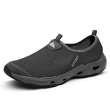 Women's Shoes Breathable Mesh Spring & Summer Comfort Loafers & Slip-Ons Flat Heel Gray Women's Shoes Breathable Mesh Spring & Summer Comfort Loafers & Slip-Ons Flat Heel Gray