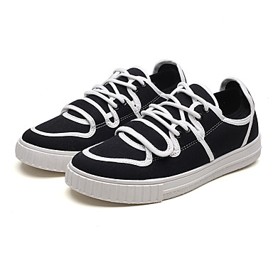 Men's Shoes Tulle Summer Comfort Sneakers White / Black / Red Men's Shoes Tulle Summer Comfort Sneakers White / Black / Red