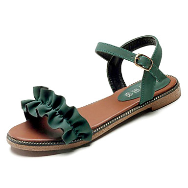 les chaussures d'été de femme kaka (polyuréthane) le confort d'été chaussures des sandales croûton tour orteil noir / jaune / vert 539b64 les chaussures d'été de femme kaka (polyuréthane) le confort d'été chaussures des sandales croûton tour orteil noir / jaune / vert 539b64
