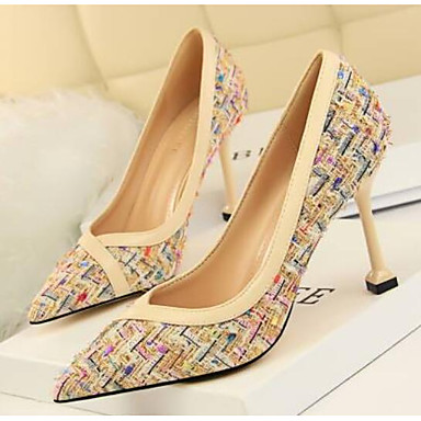 Talon Confort Talons Fausse De Fourrure Aiguille Les Chaussures wZt0H0v