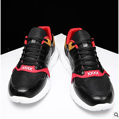 Men's Shoes Mesh Summer Comfort Sneakers Black / Yellow / Red Men's Shoes Mesh Summer Comfort Sneakers Black / Yellow / Red