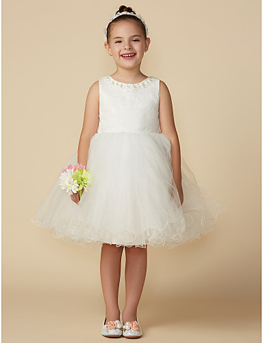 Above the Knee Flower Girl Dresses