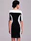 TS Black and White Curve Dress 254145 2017 â $39.99